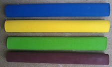4x Diamond Cricket Bat Grips - YELLOW, MAROON, BLUE & FLURO GREEN - Oz Stock