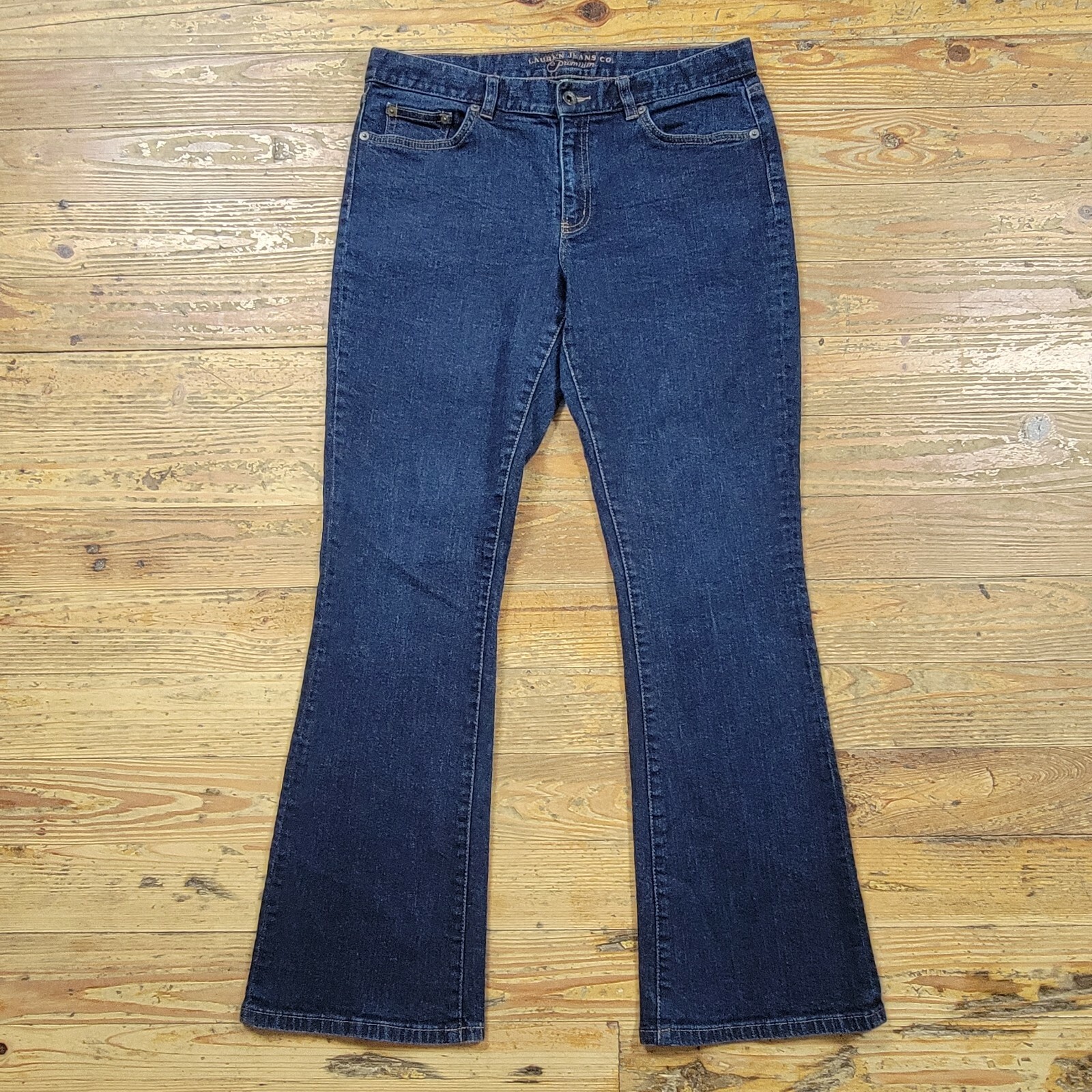 Lauren Ralph Lauren Jeans Co Womens 8 Blue Premium Contemporary Bootcut