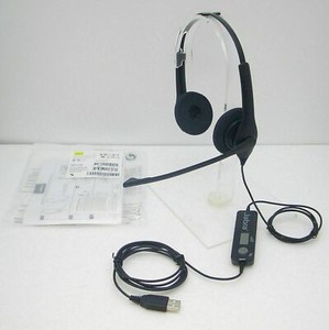 Jabra BiZ 1500 Duo USB Over-The-Head PC Headset 1559-0159 new for WORK FROM HOME 706487013181 | eBay