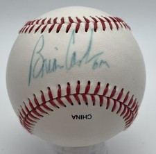 Brian Cashman Signed/Auto OL Baseball New York Yankees GM PSA/DNA 206152