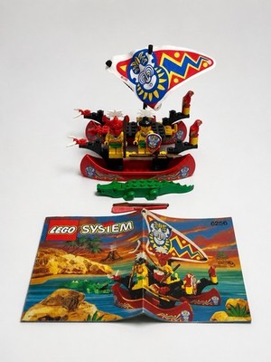 LEGO Islanders 6256 Catamaran Vintage Piraten Set mit Anleitung 1994 Pirates