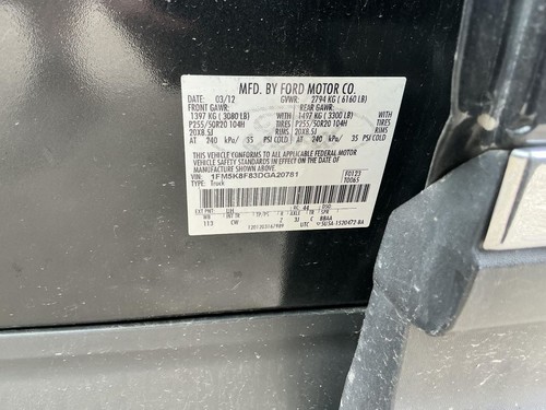 Passenger Right Axle Shaft Rear Axle Fits 11-19 EXPLORER 829470 - Picture 8 of 13