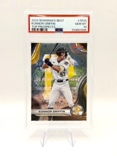 2024 Bowman's Best Top Prospects #TP25 Konnor Griffin PSA 10