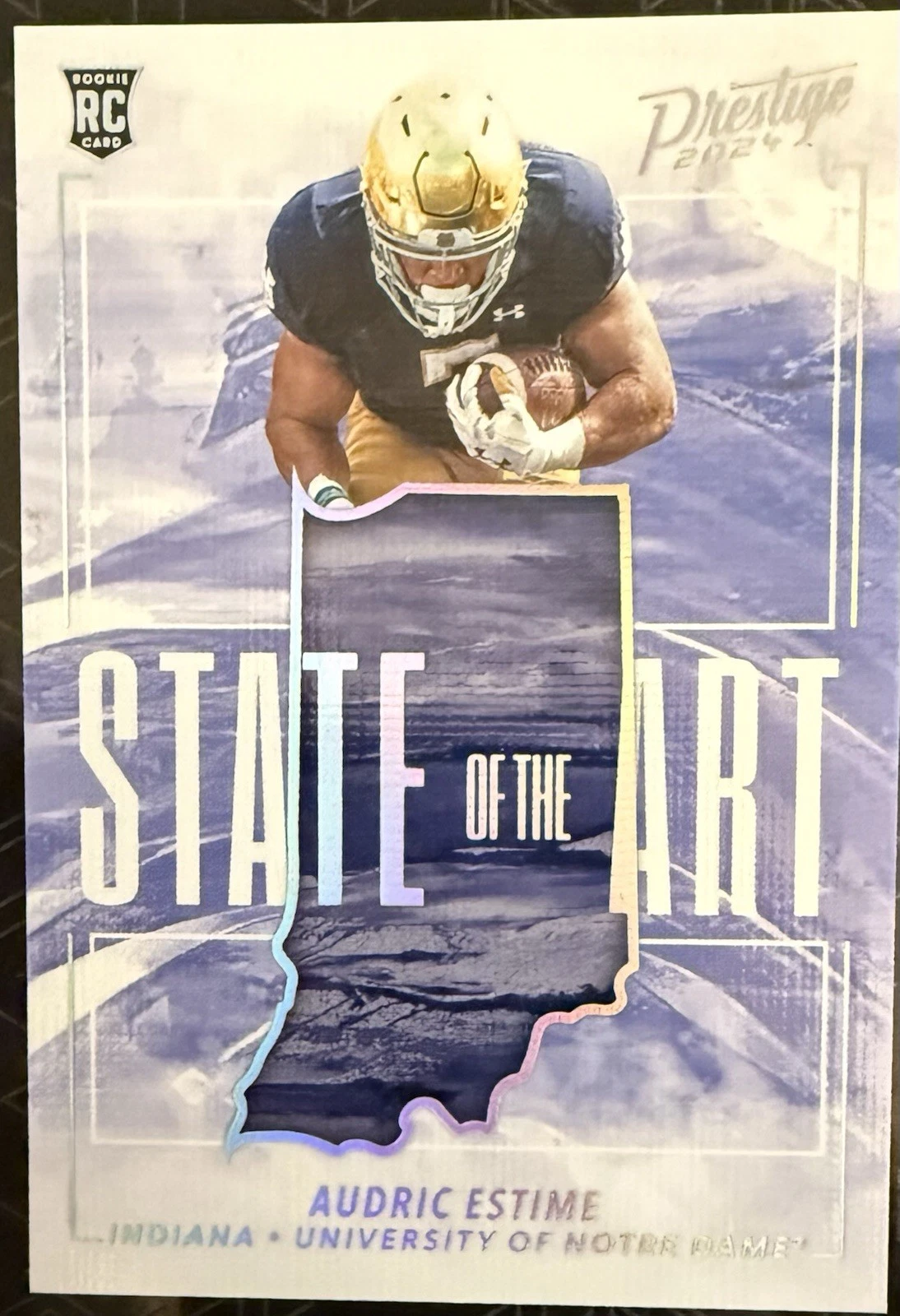 Audric Estime Panini Prestige State of the Art #SAAEE Base