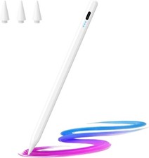 Stylus Pen for iPad 2018-2025,10 Mins Fast Charge with Tilt Sensitivity iPad Pro