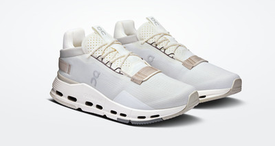 On Cloudnova 2 Running Shoes Men 100% Authentic - Ice  Sand