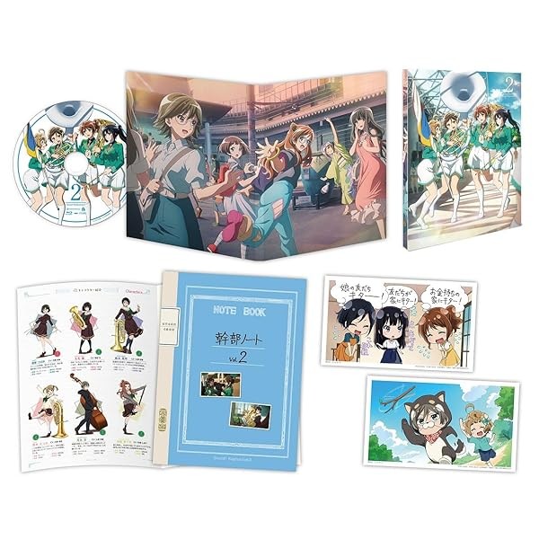 Sound Euphonium Season 3 Vol.2 Limited Edition Blu-ray Booklet Japan PCXE-53 FS