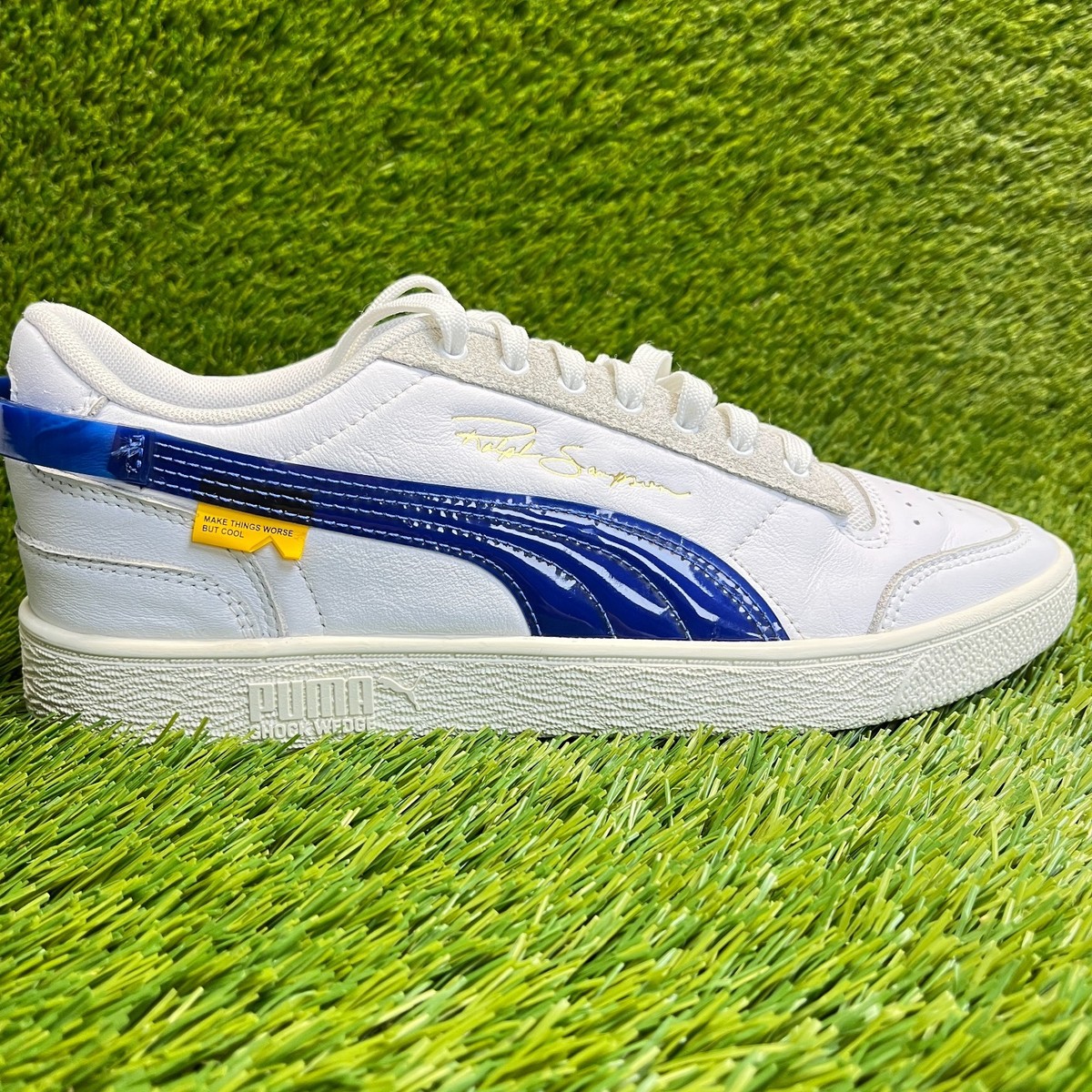 Puma x Randomevent Ralph Sampson Low Mens Size 10 White Athletic