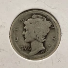 1916 10C Mercury Dime F6080