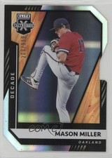 2021 Panini Elite Extra Edition Decade Die-Cut 200/203 Mason Miller #105 1j2