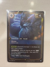 Ornn - Forge God - Alternate Art (085a) Riftbound Spiritforge