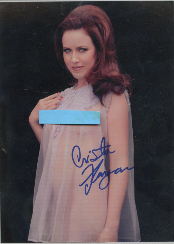 Actress CHRISTA FLANAGAN Signed Picture Photo