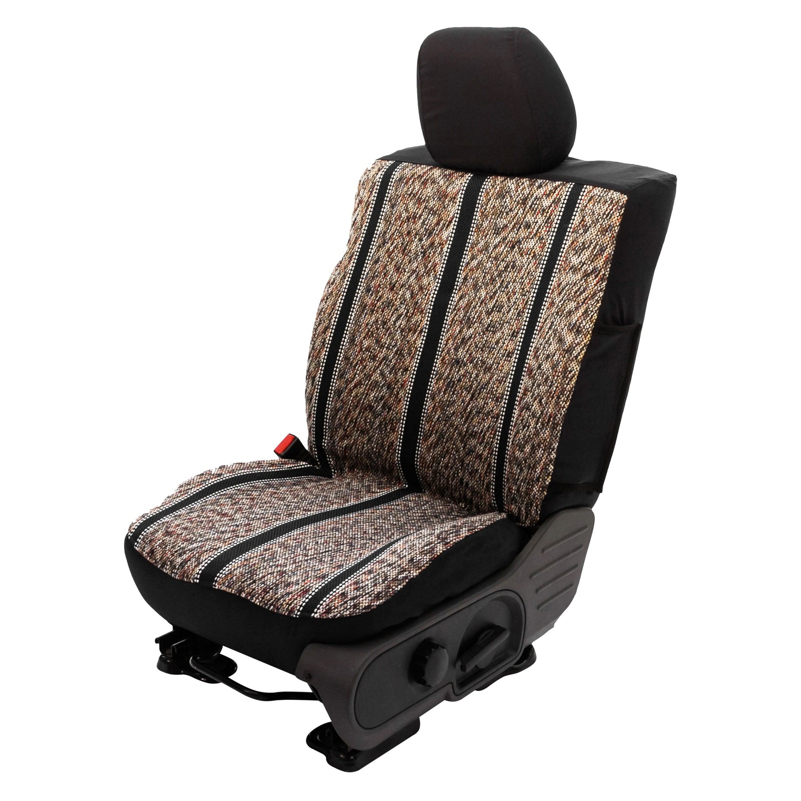 Saddleman 028177-01 Saddle Blanket 2nd Row Black Custom Seat Covers