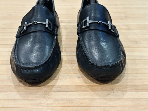 Cole Haan Schuhe 9,5 M Herren Schwarz Somerset Link Bit II Halbschuh Leder C25980 - Bild 4 von 10