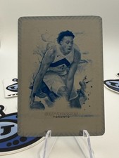 Scottie Barnes - 2023-24 Topps Motif Cyan Printing Plate 1/1 #10
