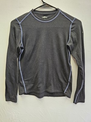 Hot Chilly s Base Layer Women s Large Micro-Elite Chamois Black Pullover Shirt