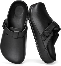 Arch Support Work Clogs Slip Resistant Orthopedic Shoes for Chef Nurse Garden Co