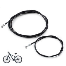 Deapher Premium Bike Brake Cable Kit - 1 Pair 61 inches x 23 inches, Black
