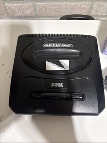 Sega Genesis Model 2 With Controller And RF.  No Power Supply.  Works