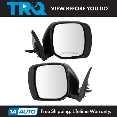 TRQ Mirror Set Fits 2017-2020 Nissan Armada