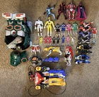 LRG Lot of Vintage 90’s Mighty Morphin Power Rangers Toys, Action Figures, Mzord