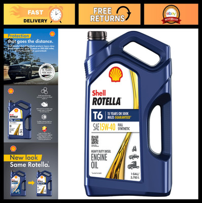 Full Synthetic 15W-40 Diesel Engine Oil - 1 Gallon, Heavy Duty, High Performance