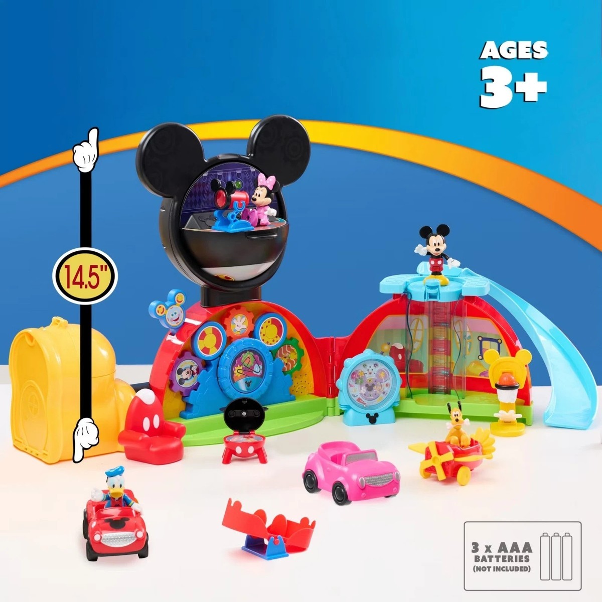 Disney Mickey Mouse Clubhouse Deluxe Playset with Figures Cars