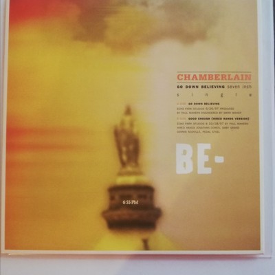 Chamberlain  Go Down Believing VINYL 7'' Single INDIE ROCK Emo Doghouse