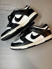 Nike Dunk Low Panda Shoes Youth Size 4Y Black White Sneakers CW1590-100
