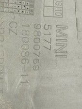 51779800769 spoiler stoßstange hinten links BMW MINI COUNTRYMAN R60 5416875