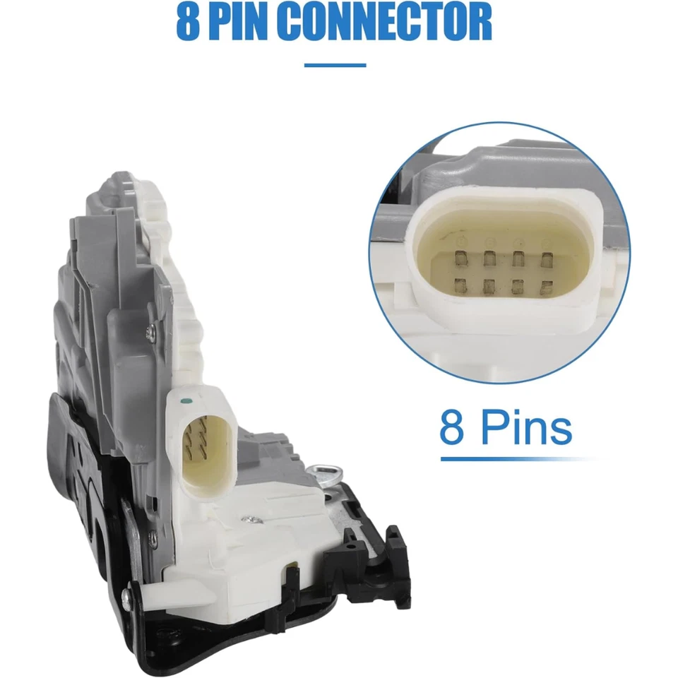 Relé de bloqueio solenóide atuador porta dianteira esquerda para Seat Ibiza Mk4 2008-2015 - Imagem 2 de 4