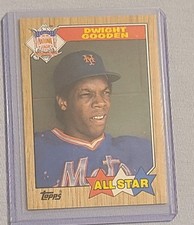 1987 Topps Dwight Doc Gooden #603 New York Mets All Star