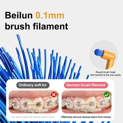 Small Head Interdental Brushes Angle Floss Dental Oral Teeth Tooth Flossers