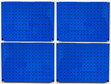 Metal Pegboard 12-Inch Tall X 16-Inch Wide Heavy Duty Wall Organizer for Home Ga