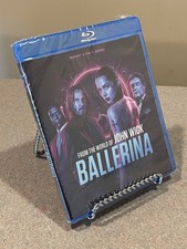 Ballerina : John Wick 2025 Blu-ray  DVD  Digital Keanu Reeves NEW, SEALED 