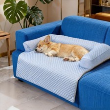 Cooling Dog Bed, Washable Cooling Mat for Dogs with Removable Cover, Cooling ...