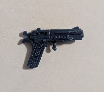 #ad #ad Vintage 1988 Gi Joe Shockwave Blue Gun Accessory 80s Action Figure Pistol Part $9.09