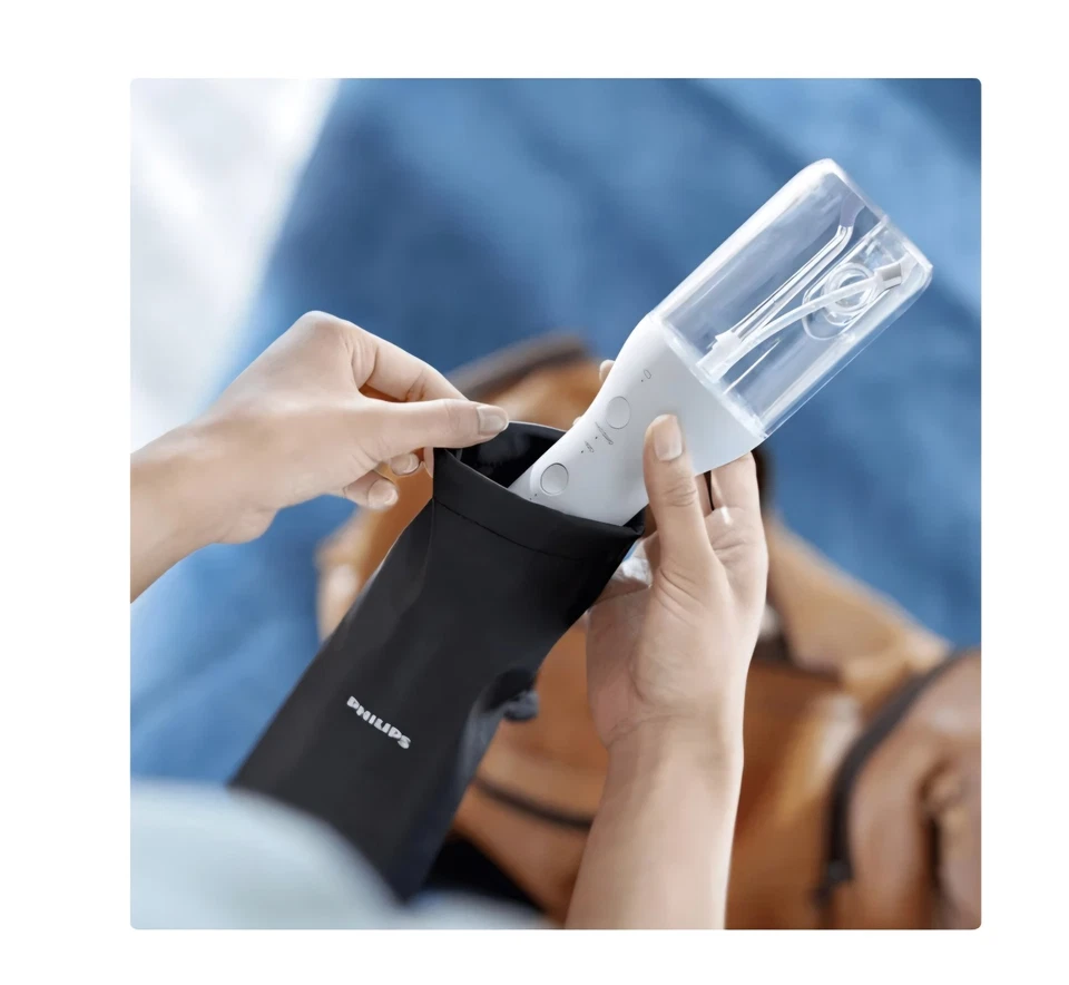 Paquete de 2 hilo dental eléctrico recargable inalámbrico Philips Sonicare Foto 4 de 4