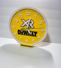 Dewalt XR Clock & stand OG LayerLab Design