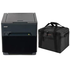 DNP DNP QW410 4.5-inch Dye-Sublimation Professional Photo Printer Bundle with Sl