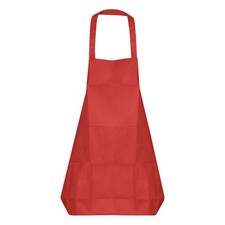 Kitchen Cooking Aprons Art Aprons Pottery Artist Painting Apron Bright Red