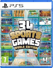 Image of 34 Sports Games - World Edition PS5 NEW