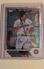 2023 Topps Pro Debut - Mason Auer #PD-51 Sparkle Foil Autographs /199 (AU, RC)
