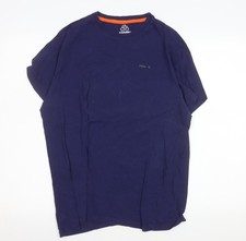 Unisex Adults UK Size L Azzurri Blue Basic T-Shirt