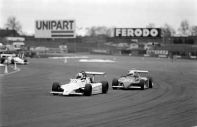 David Leslie Robinson Motorsport Magnum 833 Toyota leads Johnny D- 1983 Photo