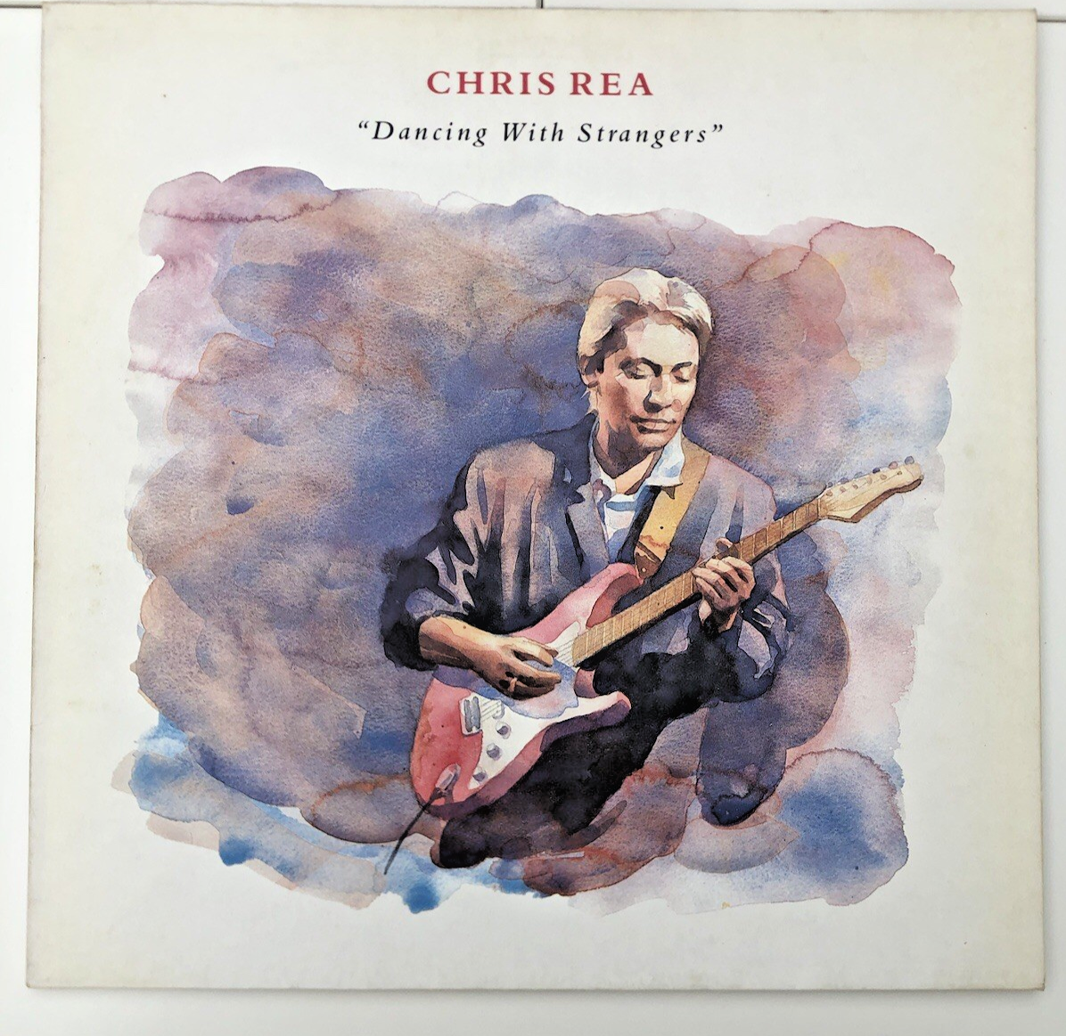 CHRIS REA “DANCING WITH STRANGERS” MAGL 5071 1987 VINYL LP RECORD  EX VG+