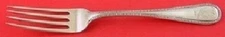 Bead by Durgin Sterling Silver Dinner Fork with Dove Mono 7 3/4" Flatware