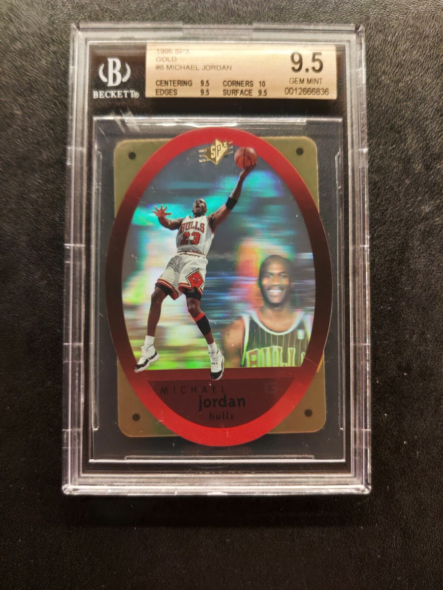 1996 SPX Gold #8 Michael Jordan BGS 9.5 | eBay