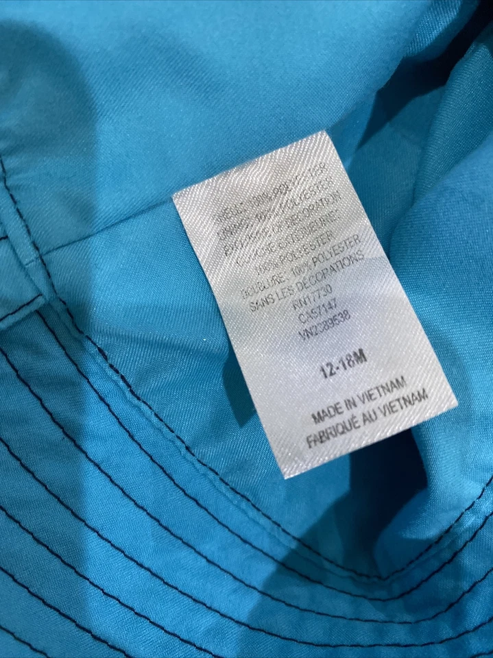 Boys 12-18 Month Target Fish Beach Bucket Hat - Image 2 of 2