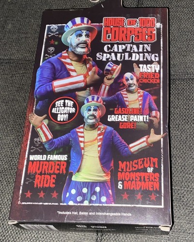 House of 1000 Corpses Captain Spaulding Neca 20th Anniversary Figure New - Picture 5 of 7